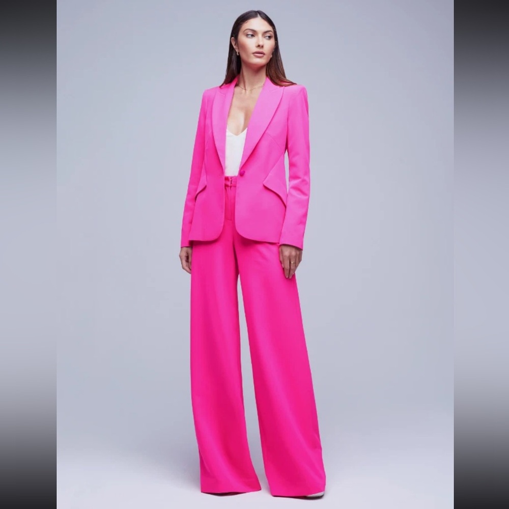 L'AGENCE Pink Glo Suit (Chamberlain + Pilar)
